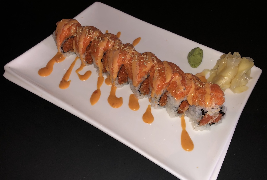 Order 67. Tiger Roll food online from Thai Lemongrass & Sakura Sushi store, New York on bringmethat.com