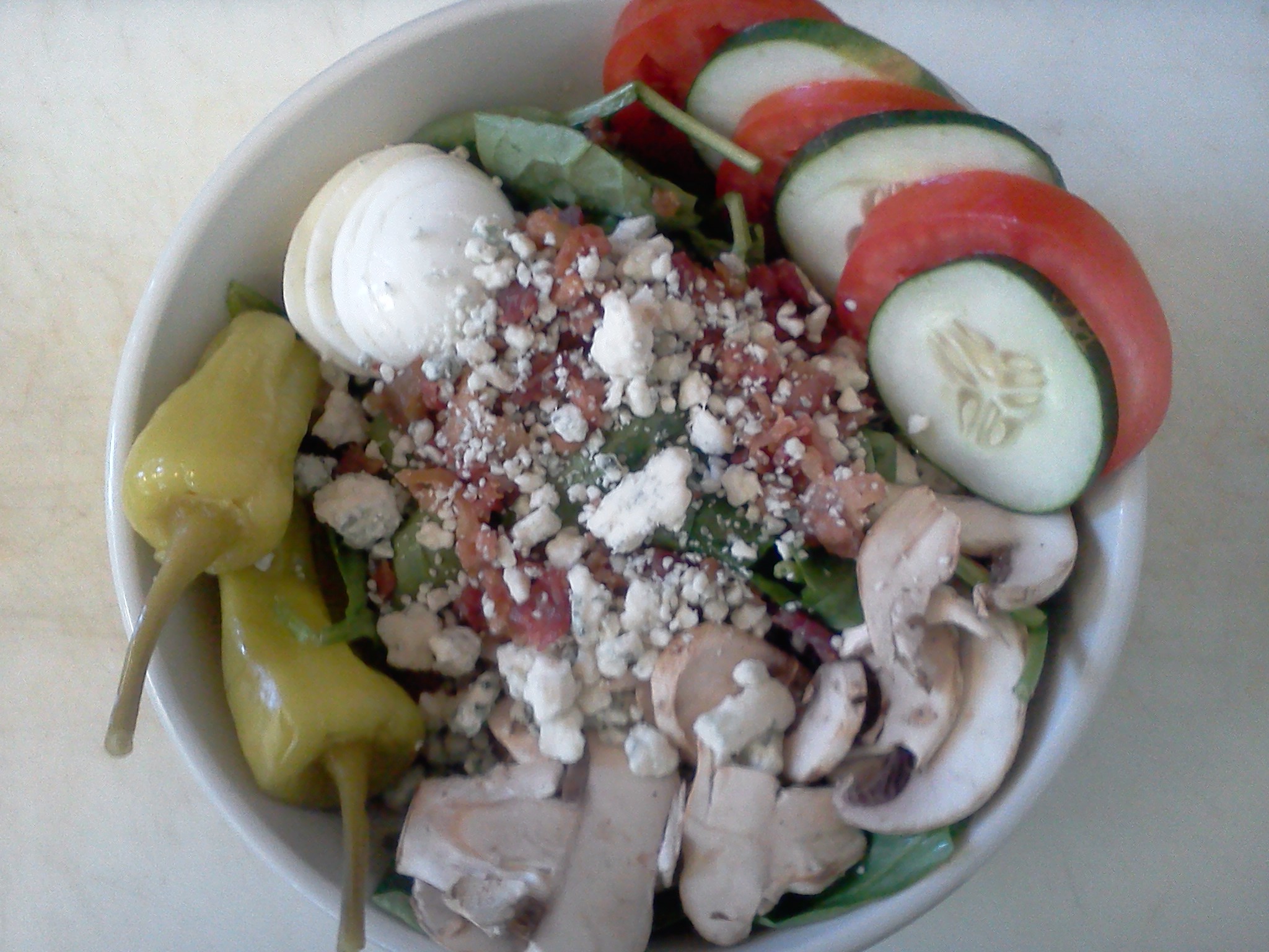 Order Spinach Salad food online from Mojo Pizza and Pub store, Decatur on bringmethat.com