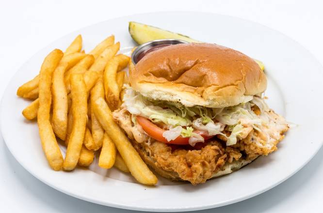 Order Fried Chicken Sandwich food online from Mill Creek Tavern store, Bayville on bringmethat.com
