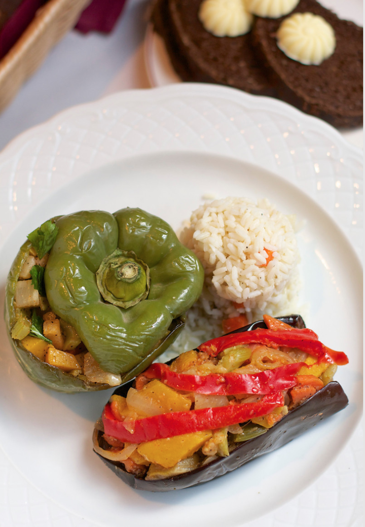 Order Stuffed Green Bell Pepper food online from Russian Tea Time store, Chicago on bringmethat.com