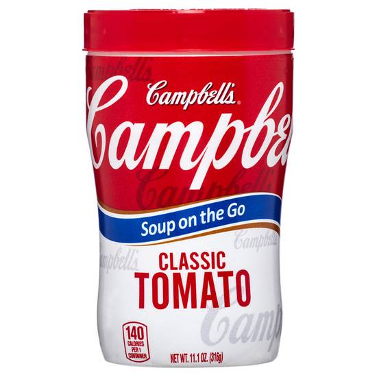 Order Campbell's Soup on the Go Tomato Soup 11.1oz food online from Everyday Needs by Gopuff store, Omaha on bringmethat.com