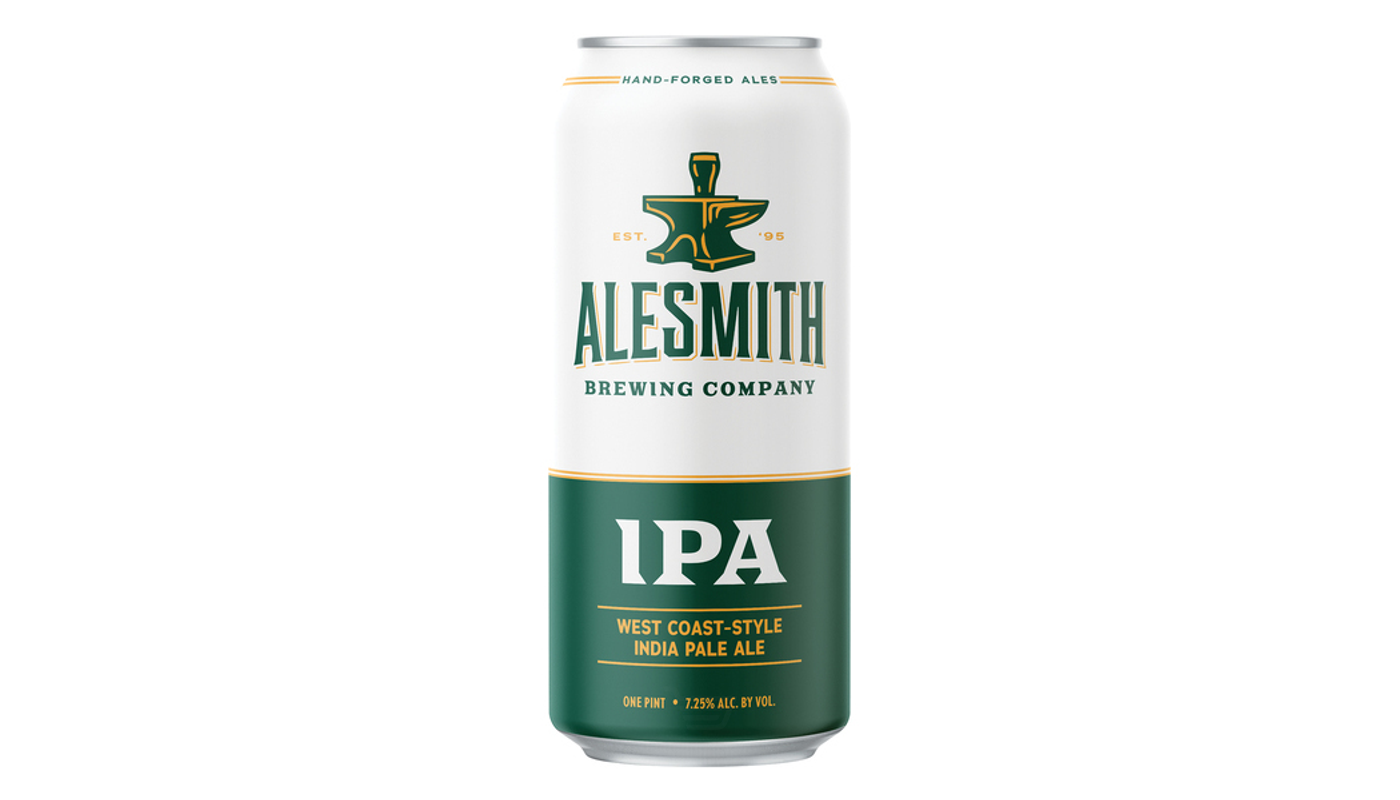 Order Alesmith West Coast Style IPA 4x 16oz Cans food online from Spikes Bottle Shop store, Chico on bringmethat.com