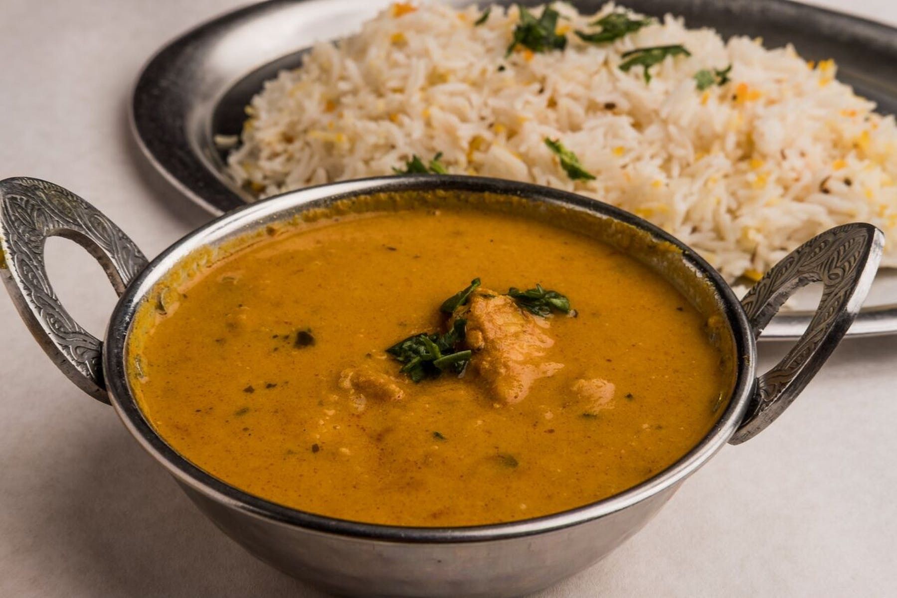 Order Chicken Curry food online from Star of India Restaurant store, Little Rock on bringmethat.com