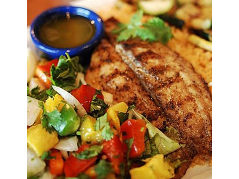 Order Grilled Redfish food online from Molina Cantina store, Houston on bringmethat.com
