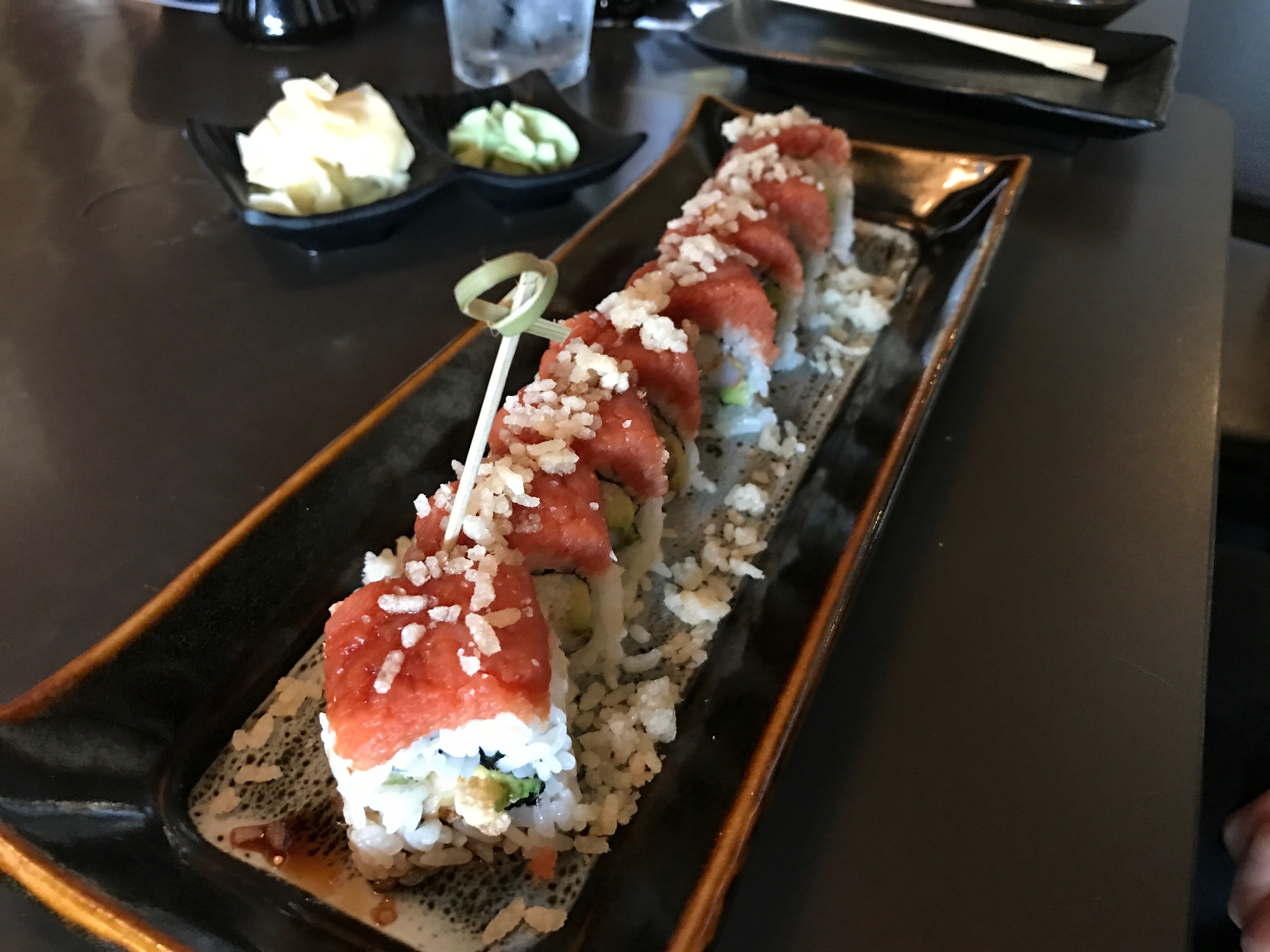 Order Gluten Free Chronic Roll food online from Sushi Lounge store, San Diego on bringmethat.com