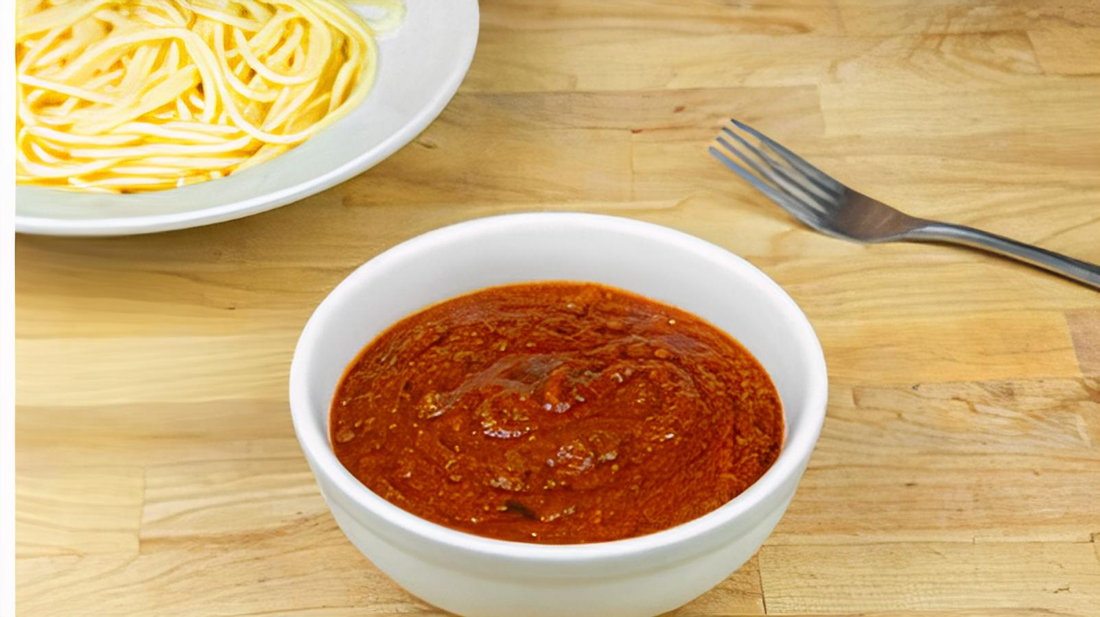 Order Meat Sauce  food online from Toto's Pizzeria & Restaurant store, Belmont on bringmethat.com