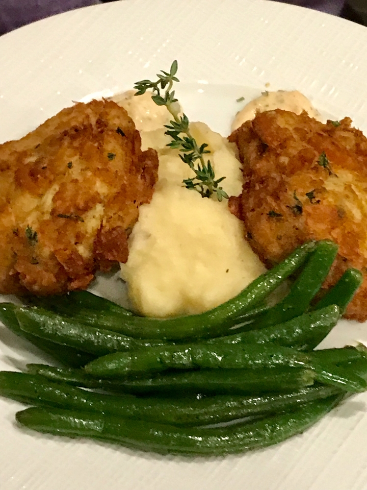 Order Crab Cakes food online from The Grapevine Restaurant & Catering store, Buffalo on bringmethat.com