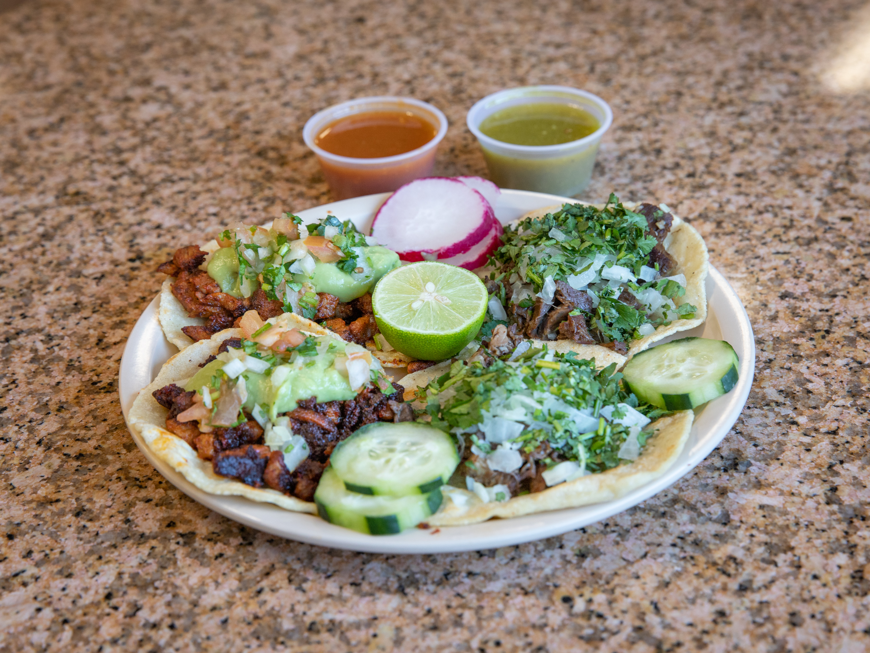 Order Adobada Taco food online from Los Armandos store, Phoenix on bringmethat.com