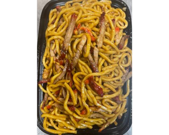 Order Roast Pork Lo Mein(Quart) food online from Super China Buffet store, Indianapolis on bringmethat.com