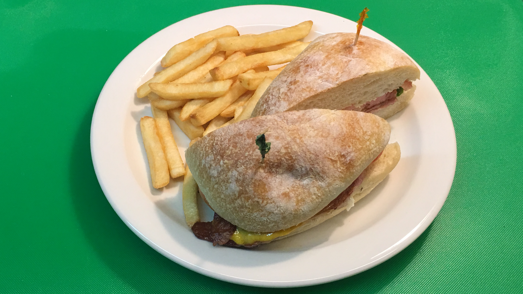Order Country BLT Sandwich food online from Irish Coffee Shop store, Yonkers on bringmethat.com