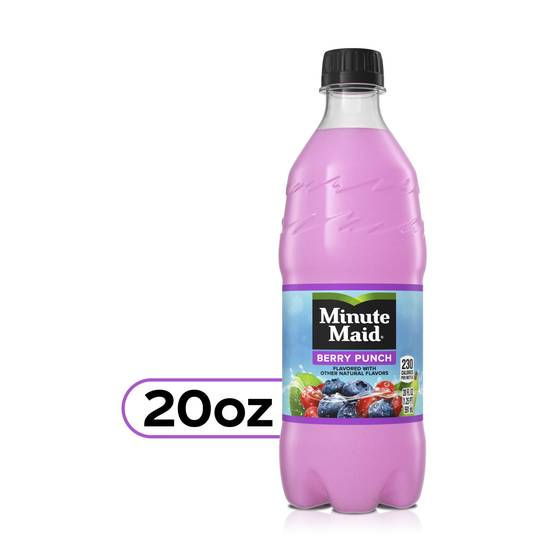 Order Minute Maid Berry Punch Bottle food online from Exxon Food Mart store, Port Huron on bringmethat.com