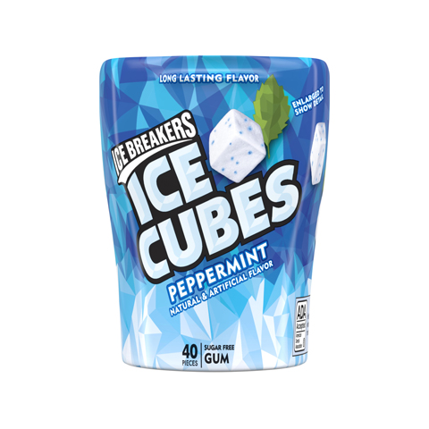 Order Ice Breakers Ice Cubes Peppermint 40 Count food online from 7-Eleven store, West Columbia on bringmethat.com