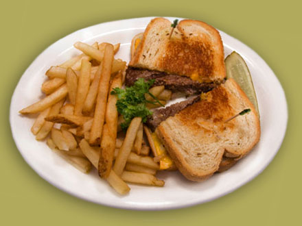 Order Patty Melt on Rye food online from Troy Greek Restaurant store, San Diego on bringmethat.com