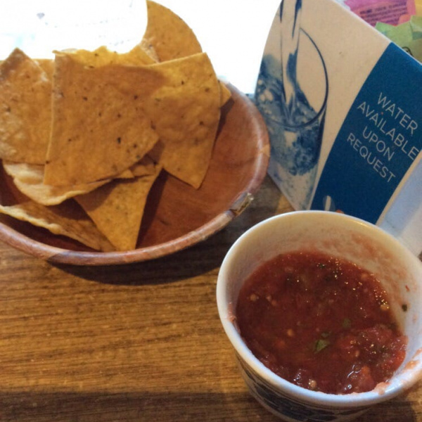 Order 7975. Chips and Salsa food online from Ranchos Cocina store, San Diego on bringmethat.com