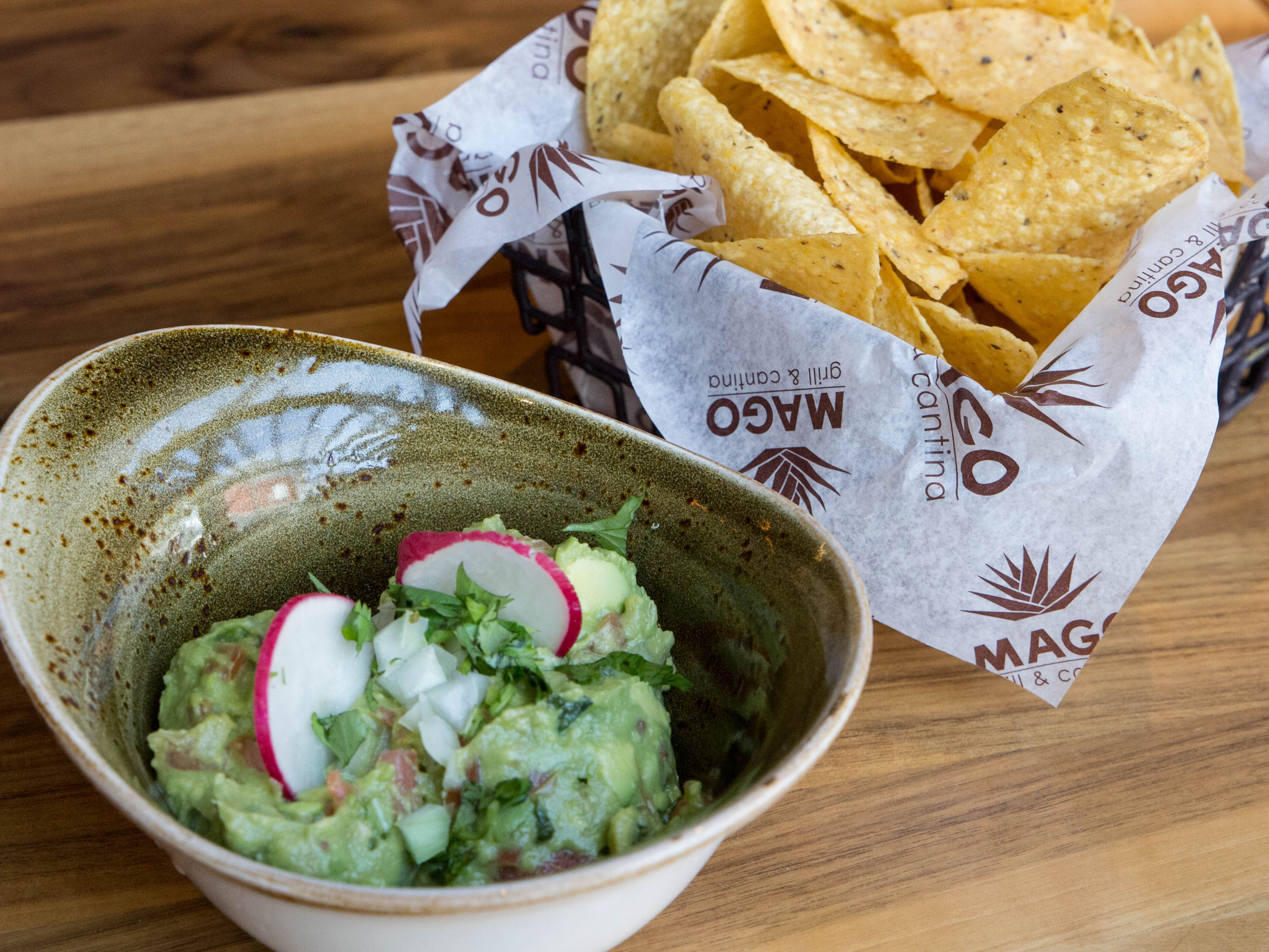 Order Guacamole (gf) food online from Mago Grill & Cantina store, Arlington Heights on bringmethat.com