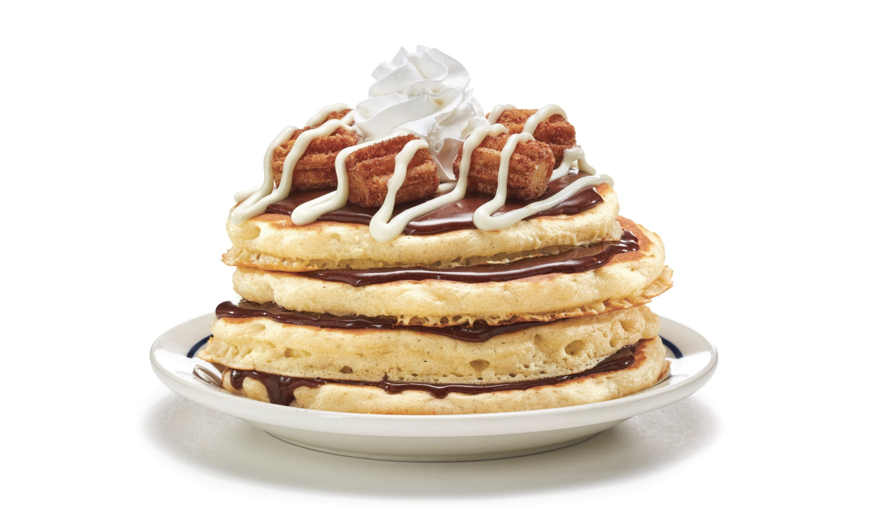Order Mexican Churro Pancakes food online from Ihop store, Albuquerque on bringmethat.com