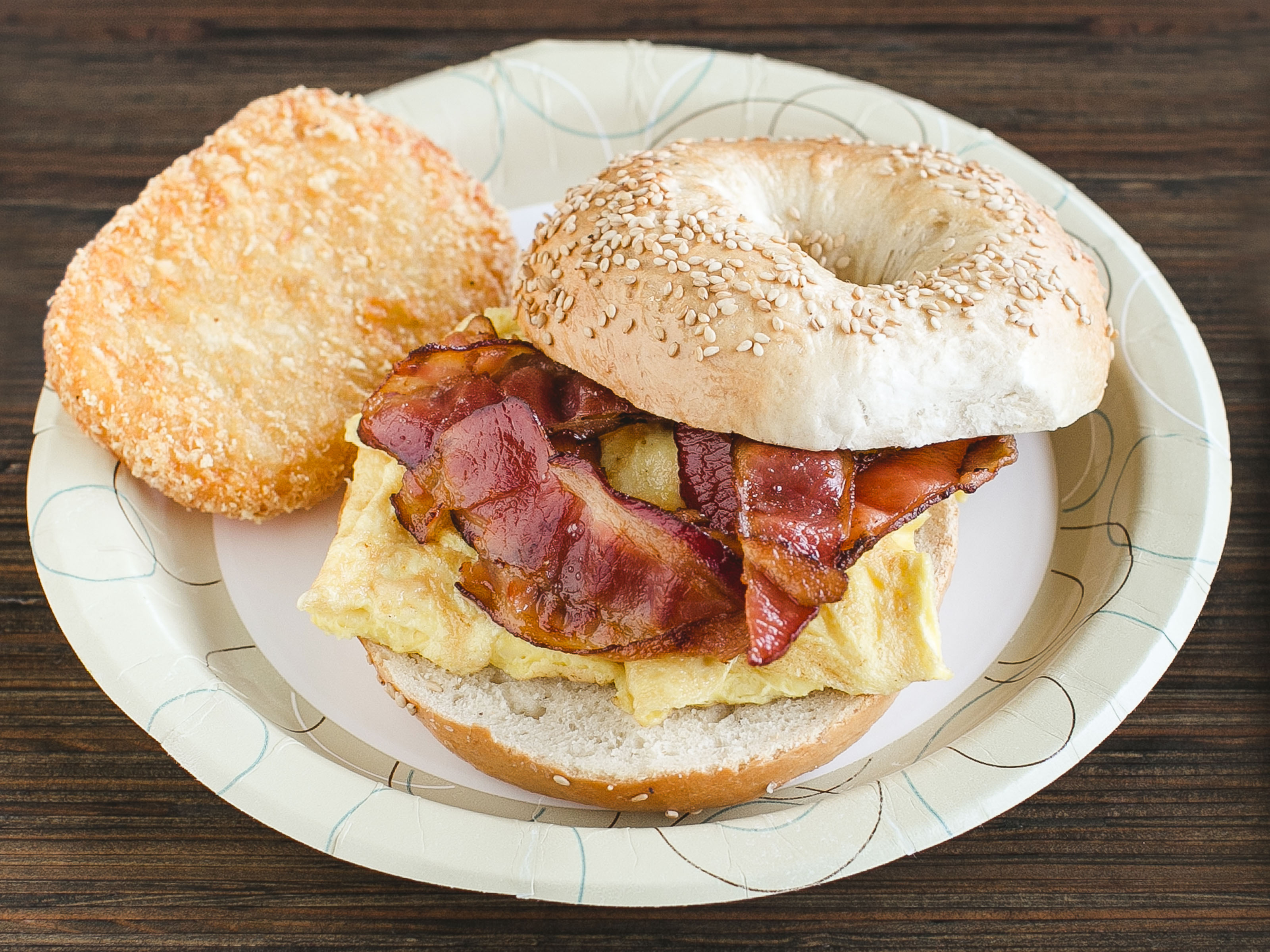 Order Bacon and Egg  food online from Jersey Bagels And Subs store, Dayton on bringmethat.com