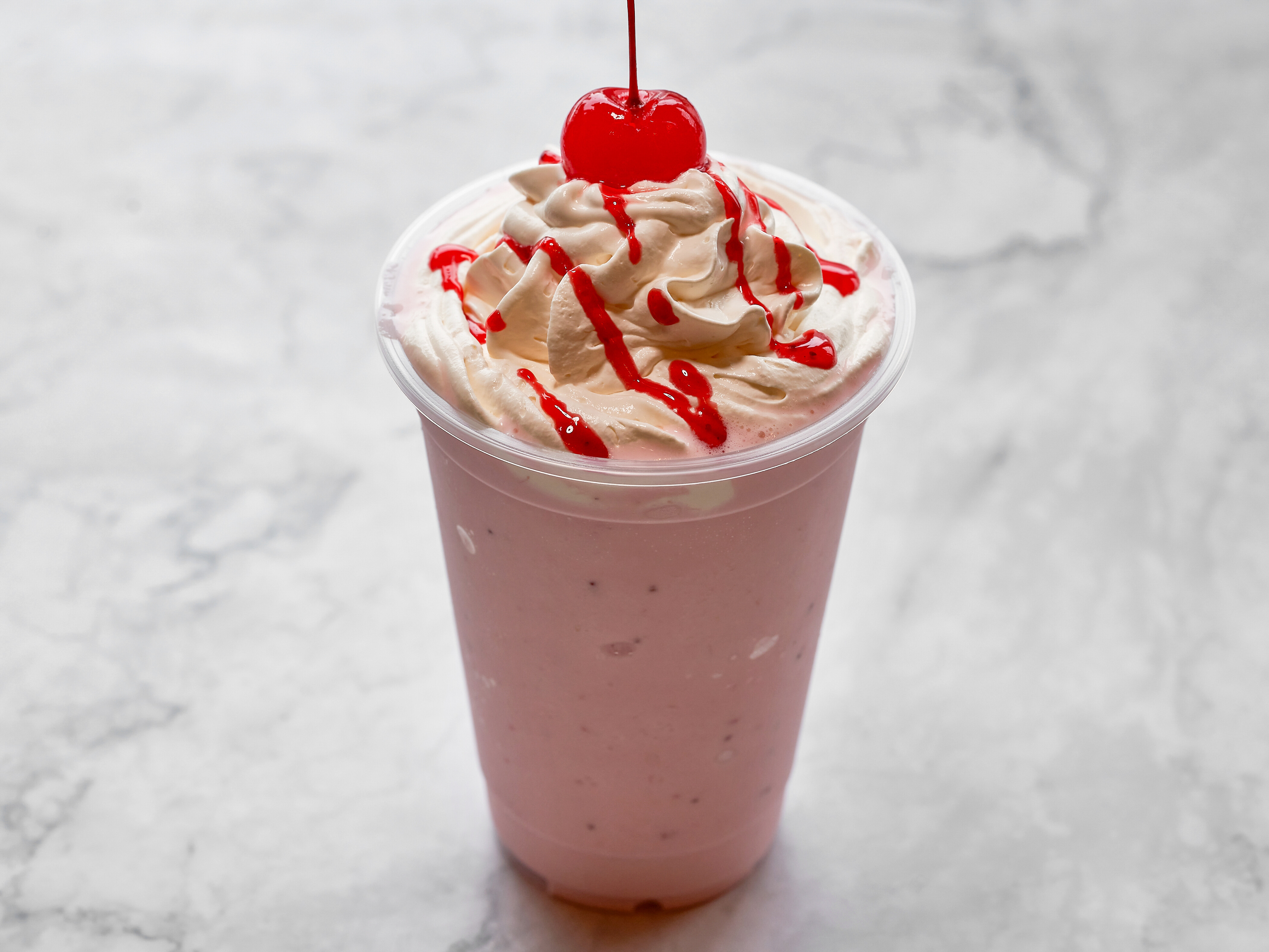 Order Strawberry Milkshake food online from 8 Fahrenheit Ice Cream store, Chattanooga on bringmethat.com