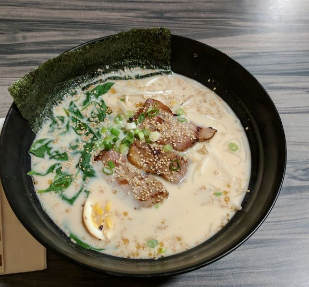 Order R9. Tonkotsu Ramen food online from Kui Shin Bo store, San Francisco on bringmethat.com