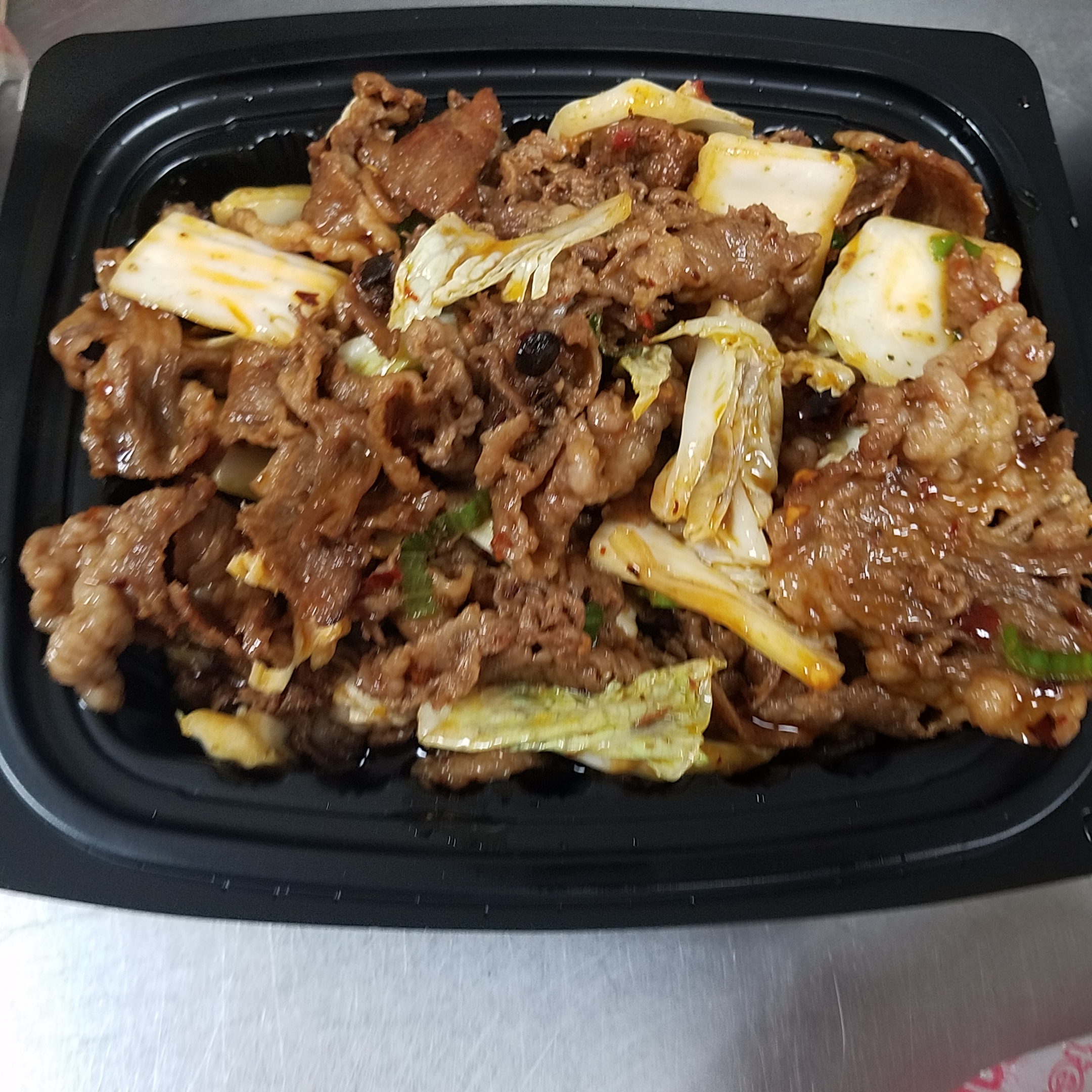 Order Sauteed Fat Beef food online from You & Mee Noodle House store, Boulder on bringmethat.com