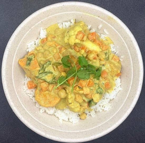Order Vegan Coconut Curry food online from The Prince store, Eastchester on bringmethat.com