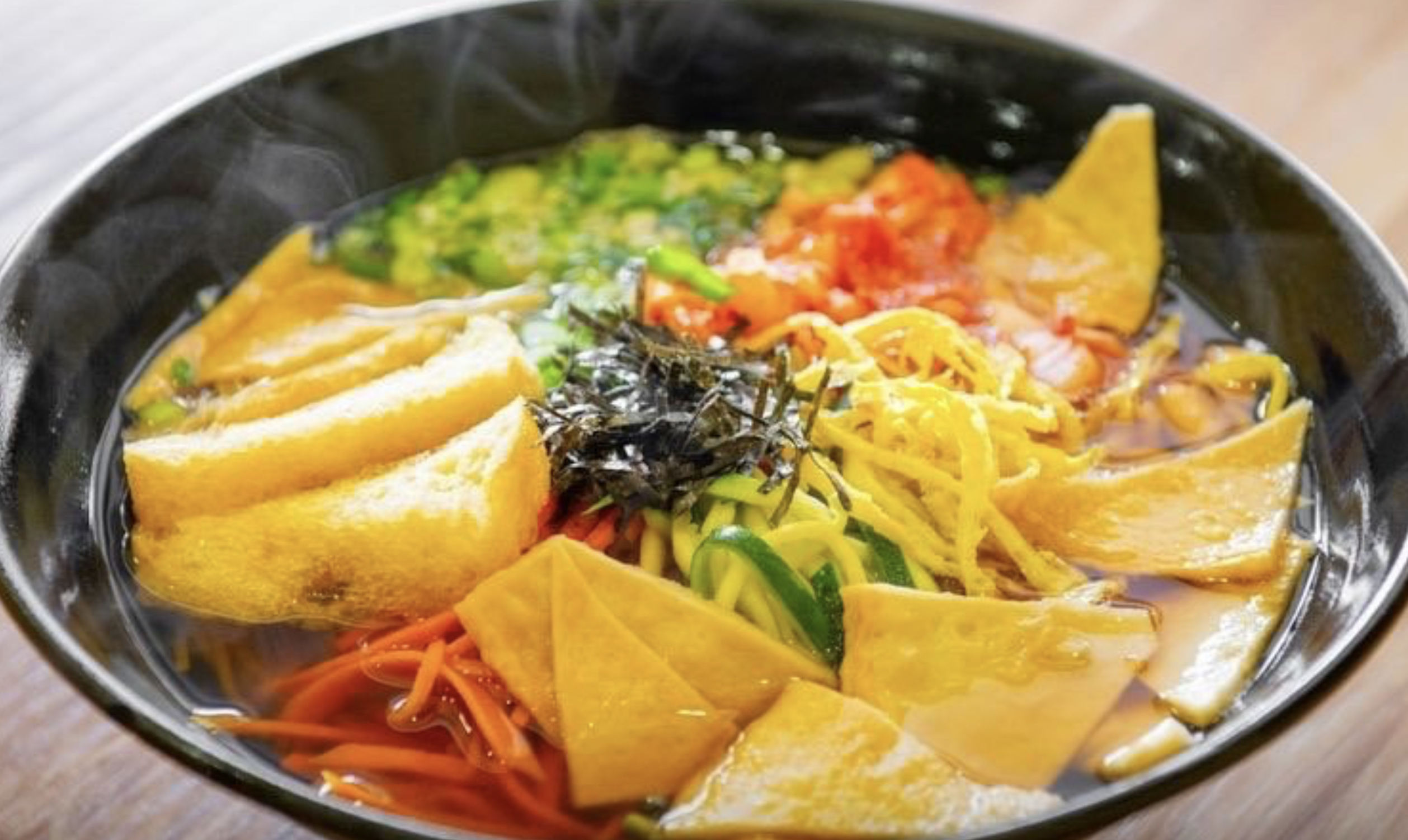 Order Hot Banquet Noodle Soup (Janchi Guksu) 잔치국수 food online from Kimbap Paradise store, La Mirada on bringmethat.com