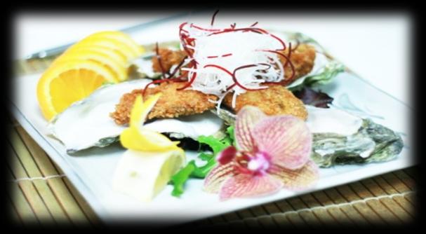 Order I4. Fried Oyster food online from Koisan Sushi & Japanese Cuisine store, Orange on bringmethat.com