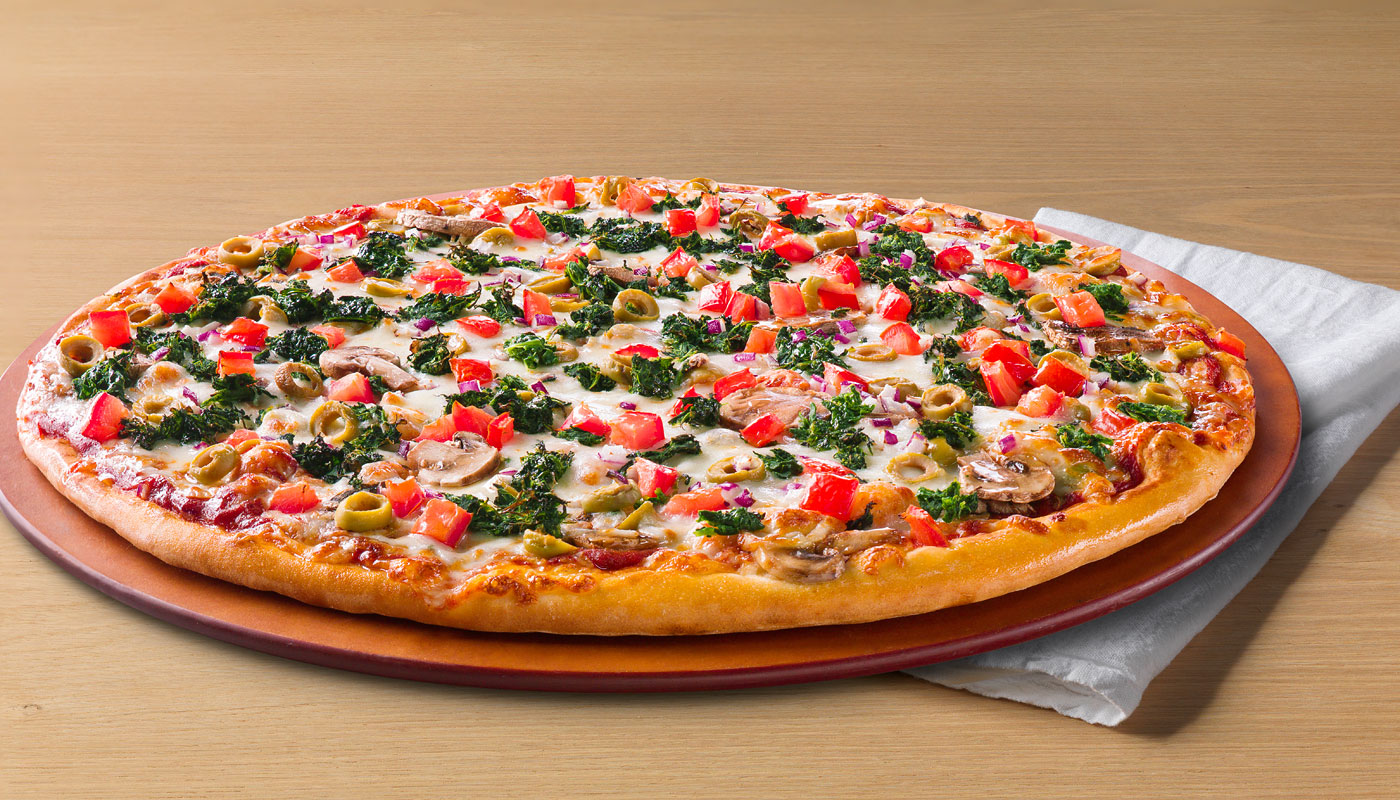Order Veggie Deluxe Pizza food online from Larosa store, Lexington on bringmethat.com