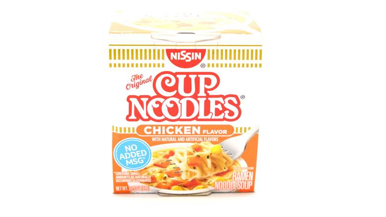 Order Nissin Cup Noodles Chicken Flavor food online from Trumbull Mobil store, Trumbull on bringmethat.com