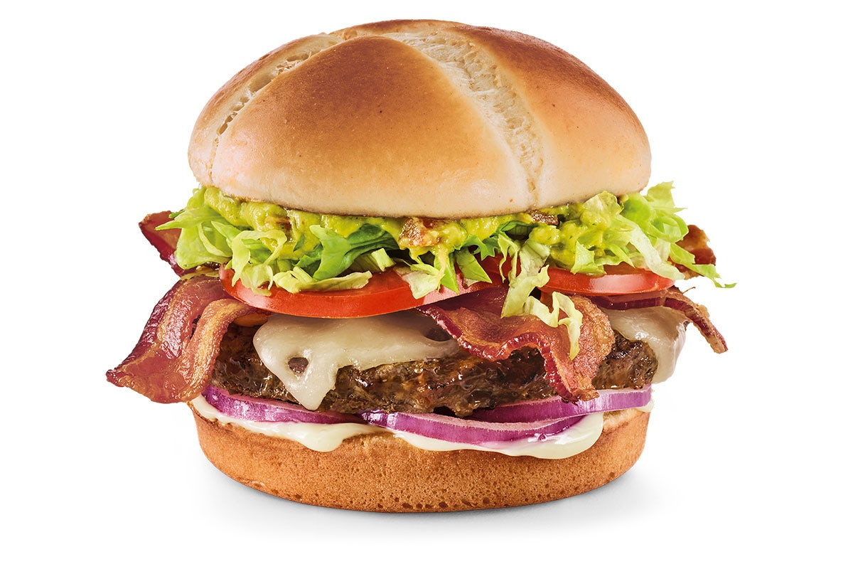 Order Guacamole Bacon Burger food online from Red Robin store, Mechanicsburg on bringmethat.com