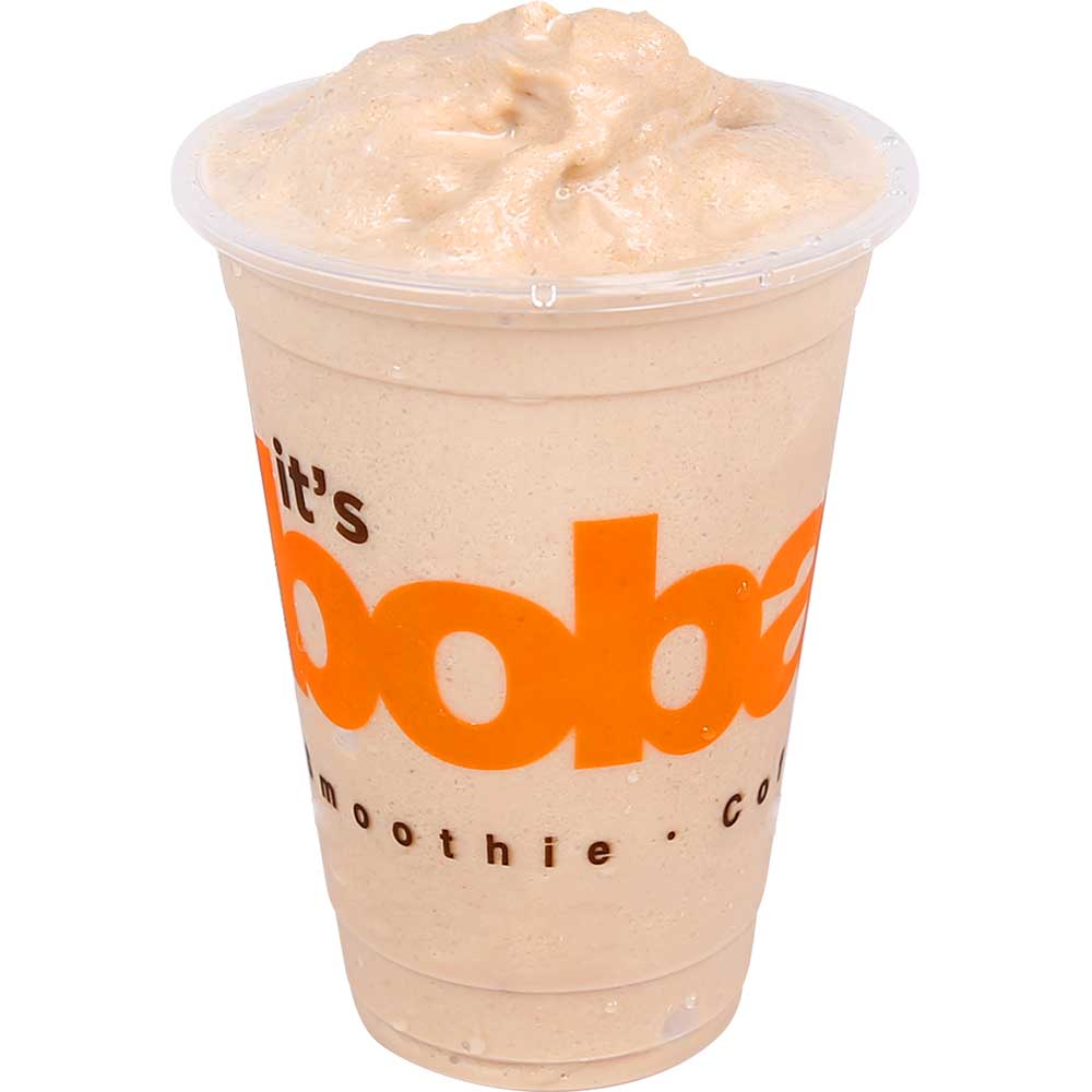Order PB Choco Banana Smoothie food online from Boba Time store, Buena Park on bringmethat.com