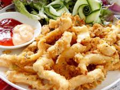 Order 9. Crispy Fried Squid food online from Saigon Noodles & Grill store, Arlington on bringmethat.com