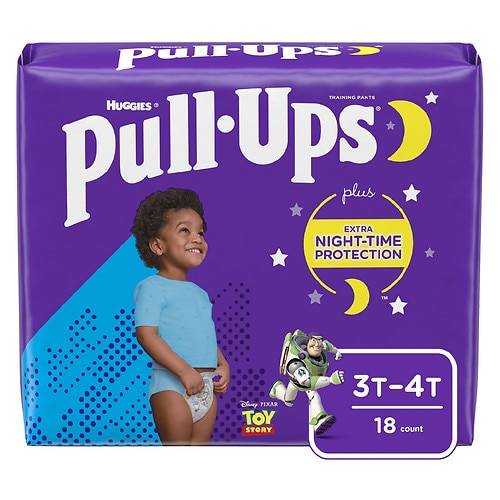 Order Huggies Pull-Ups Boys' Night-Time Potty Training Pants 3T - 4T - 66.0 ea food online from Walgreens store, KINSTON on bringmethat.com