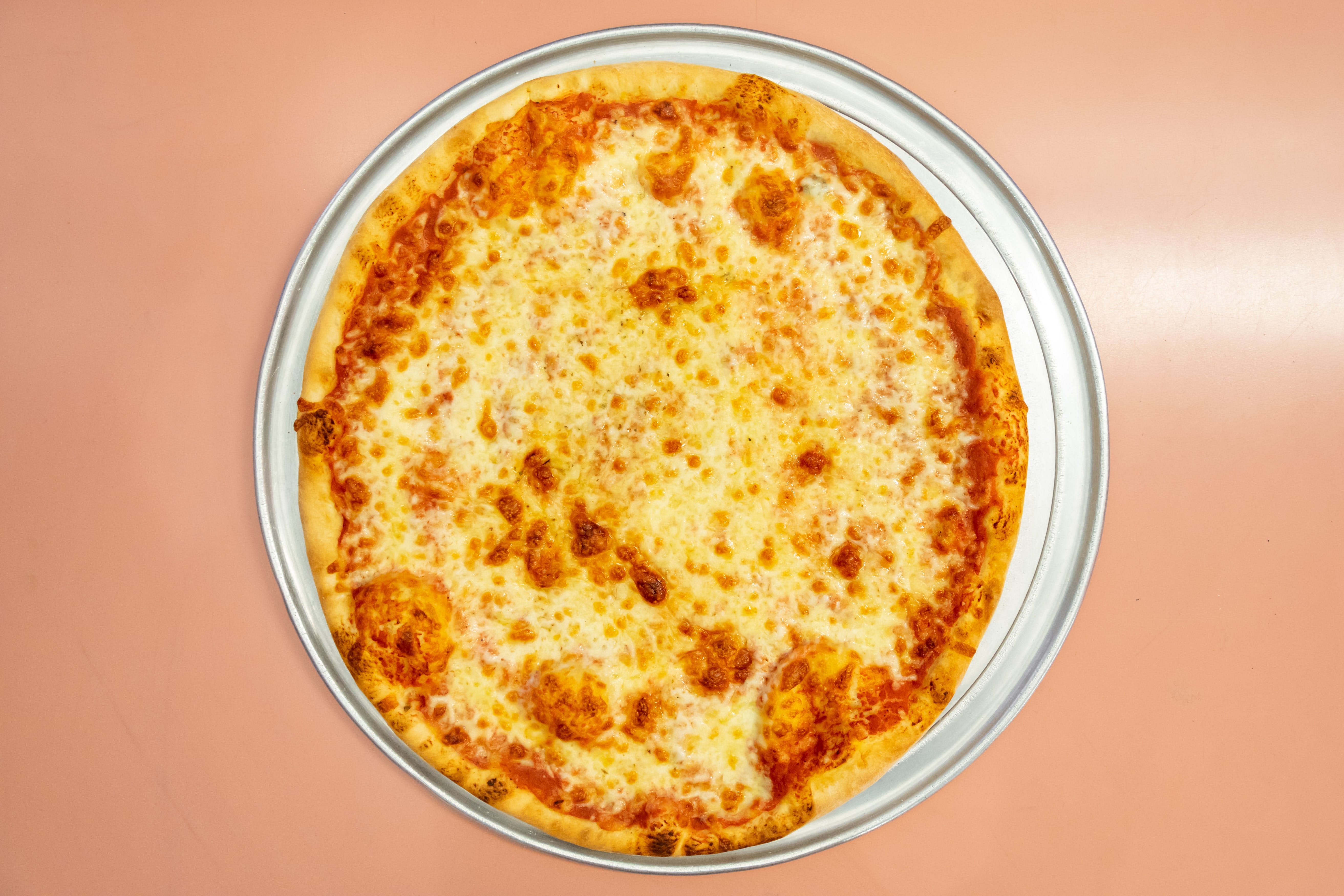 Order Cheese Pizza - Small food online from Angelo's Pizza store, Bloomfield on bringmethat.com