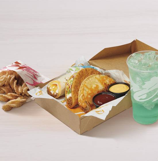 Order Grilled Cheese Dipping Taco Deluxe Box food online from Taco Bell store, Spring Hill on bringmethat.com