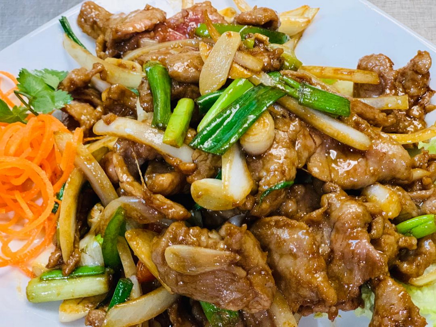 Order Mongolian Beef food online from Trendy Dumpling store, Houston on bringmethat.com