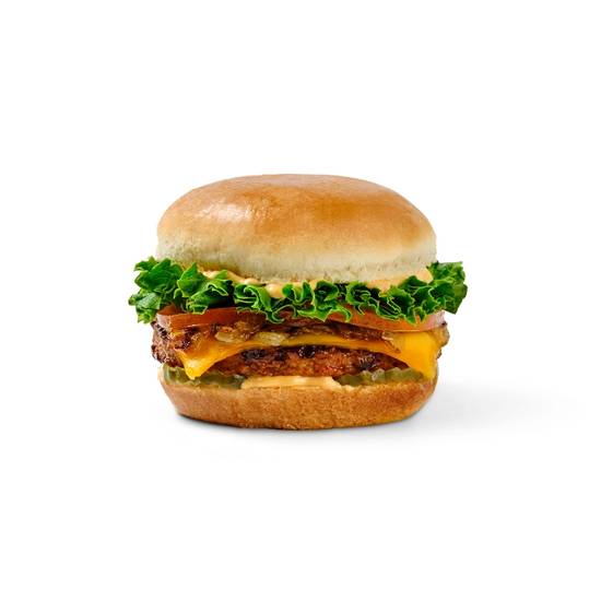 Order Iconic Burger food online from Plant Power Fast Food store, San Diego on bringmethat.com