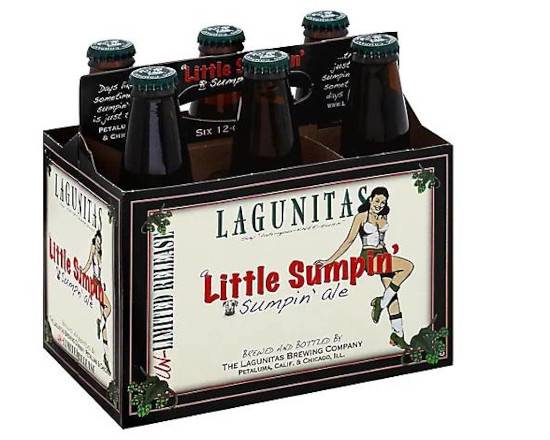 Order Lagunitas Little Sumpin', 6pk-12oz bottle beer (7.5% ABV) food online from Tenderloin Liquor store, San Francisco on bringmethat.com