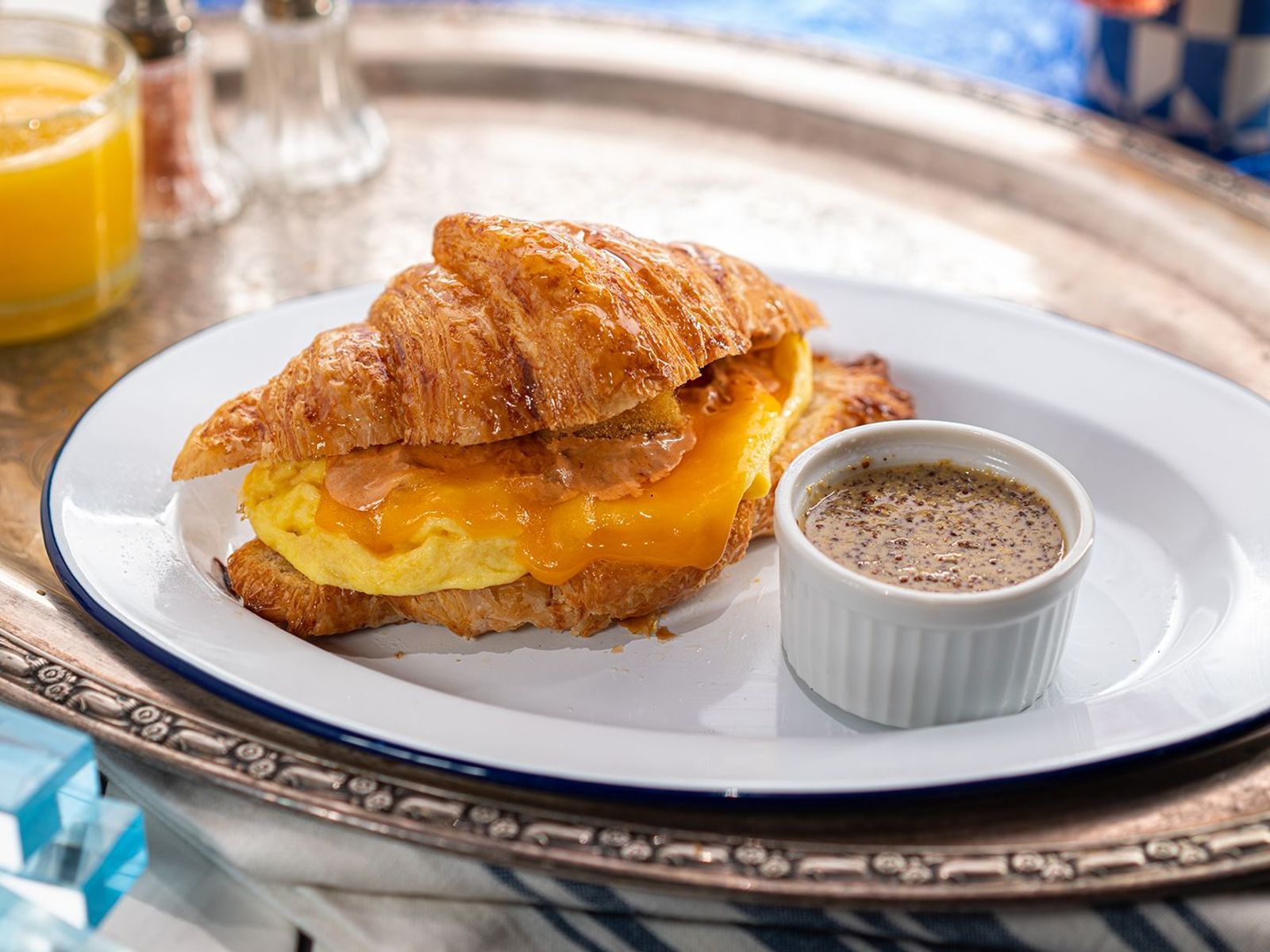 Order Always Sunny Breakfast Croissant food online from Paris Croissant Company store, Redondo Beach on bringmethat.com