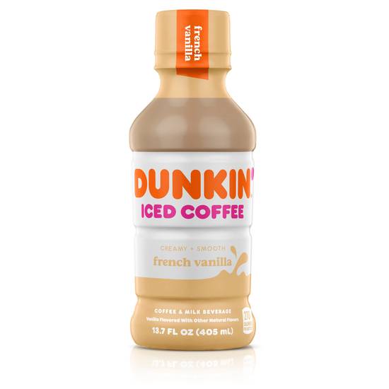 Order Dunkin' French Vanilla Iced Coffee Bottle, 13.7 OZ food online from Cvs store, LOS ANGELES on bringmethat.com