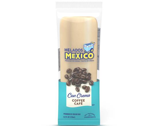Order Helados Mexico Coffee Premium Ice Cream Bar, 4 oz food online from Abc Discount Store store, San Diego on bringmethat.com