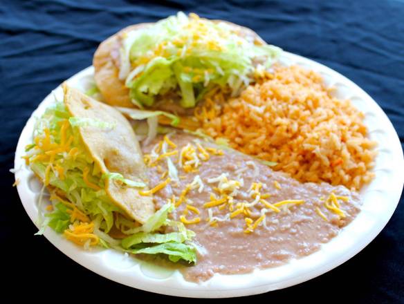 Order #5 Taco and Enchilada food online from Arsenio's Mexican Food #1 store, Clovis on bringmethat.com