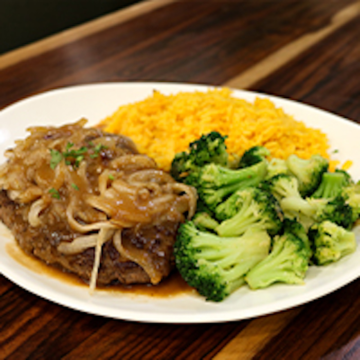 Order Chopped Steak Dinner food online from Silver Spoon Diner store, Queens on bringmethat.com