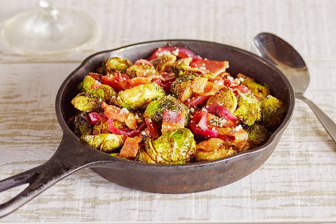 Order Balsamic Brussels Sprouts food online from World of Beer store, Arlington on bringmethat.com