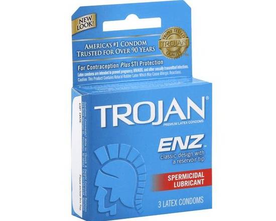 Order Trojan ENZ (3 ct) food online from Ctown Supermarkets store, Uniondale on bringmethat.com