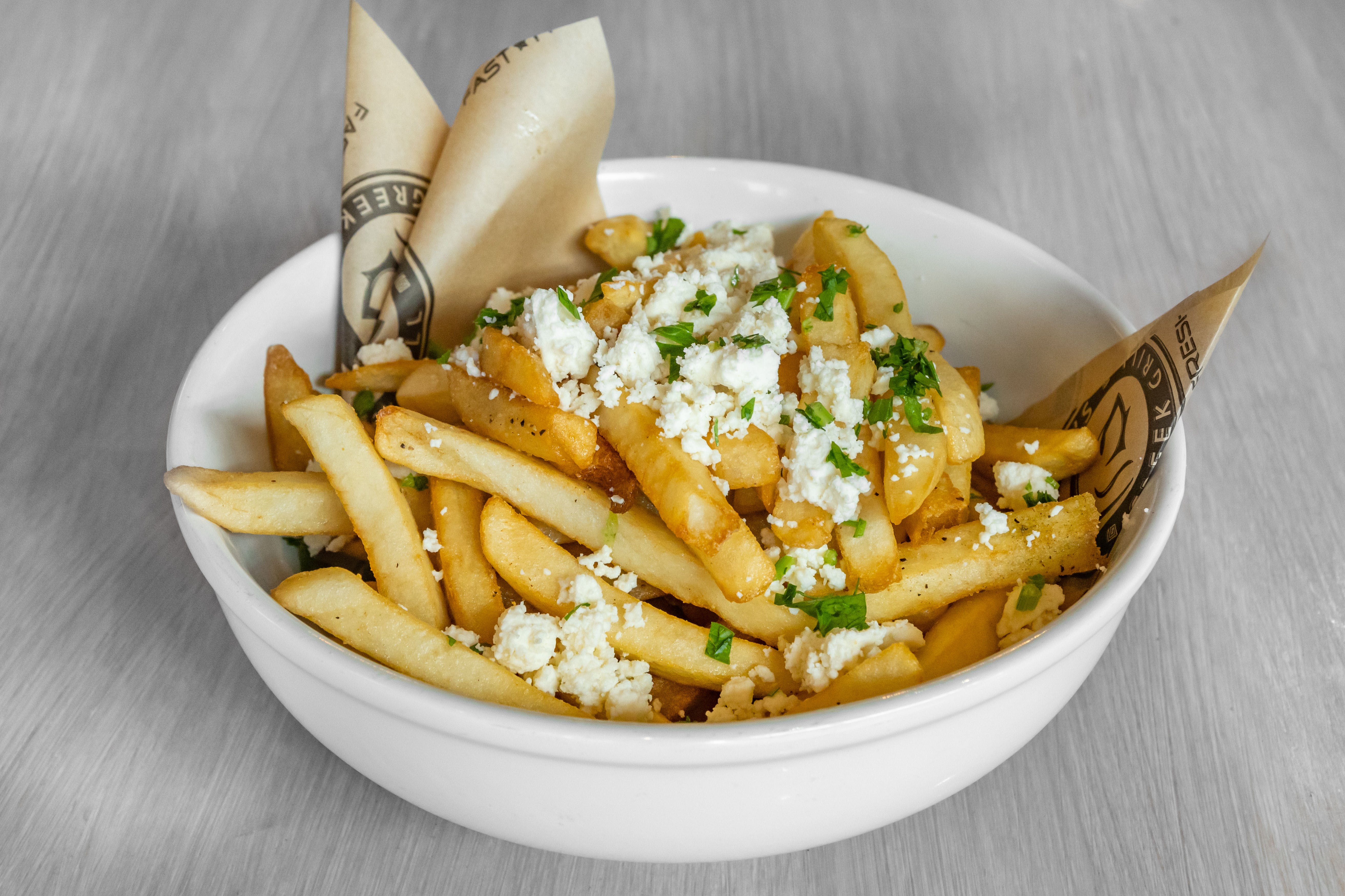Order Garlic Fries - Side food online from Hana Grill store, Sherman Oaks on bringmethat.com
