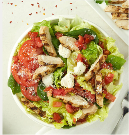 Order Chicken Caprese Salad Entrée  food online from Donatos Pizza store, Bowling Green on bringmethat.com