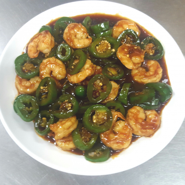 Order C3. Jalapeno Shrimp food online from Chop Suey City Chinese Restaurant store, Chicago on bringmethat.com