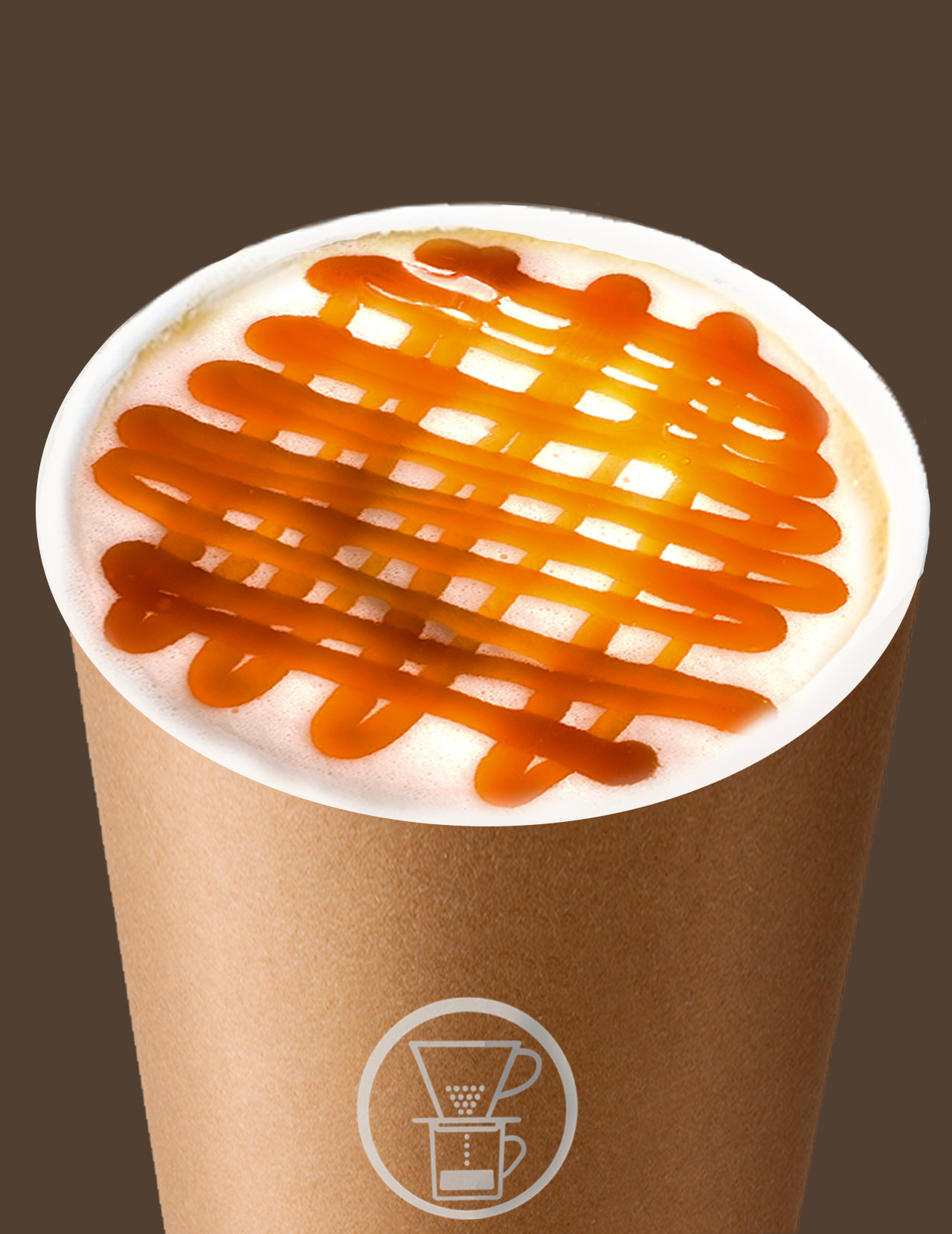 Order Toasted Caramel Latte food online from Coffee And Water Lab store, San Jose on bringmethat.com