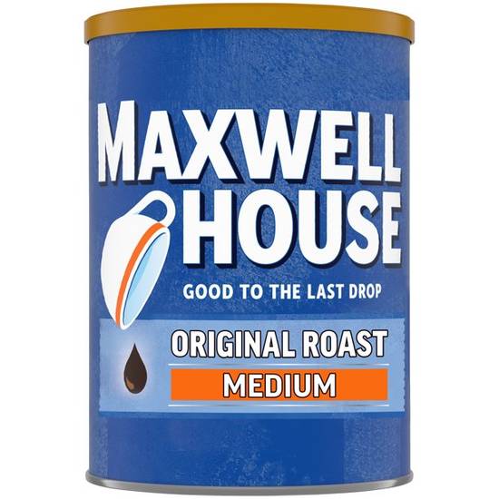 Order Maxwell House Original Roast Ground Coffee food online from Exxon Food Mart store, Port Huron on bringmethat.com